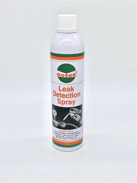 gotec leak detection spray|Gotec LDS Leak Detector 400ml Aerosol